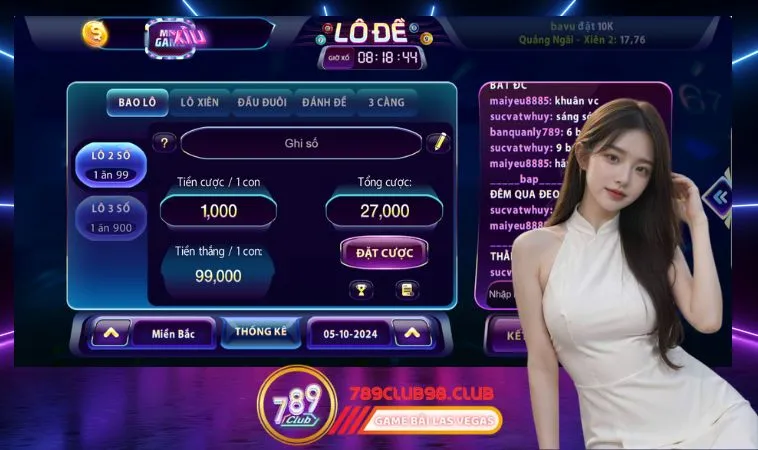 Lô đề 789Club và 5+ cách đặt vốn có tỷ lệ ăn đậm nên biết Lô đề 789Club và 5+ cách đặt vốn có tỷ lệ ăn đậm nên biết